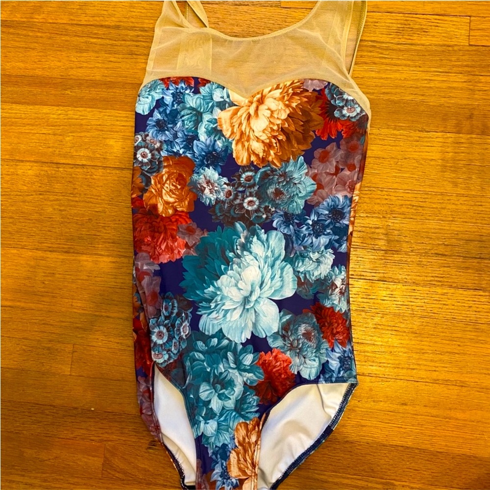 EleVé Floral Ballet Leotard